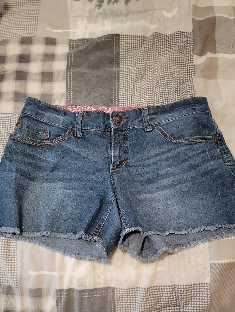 Faded Glory Women's Blue Denim Cutoff Shorts